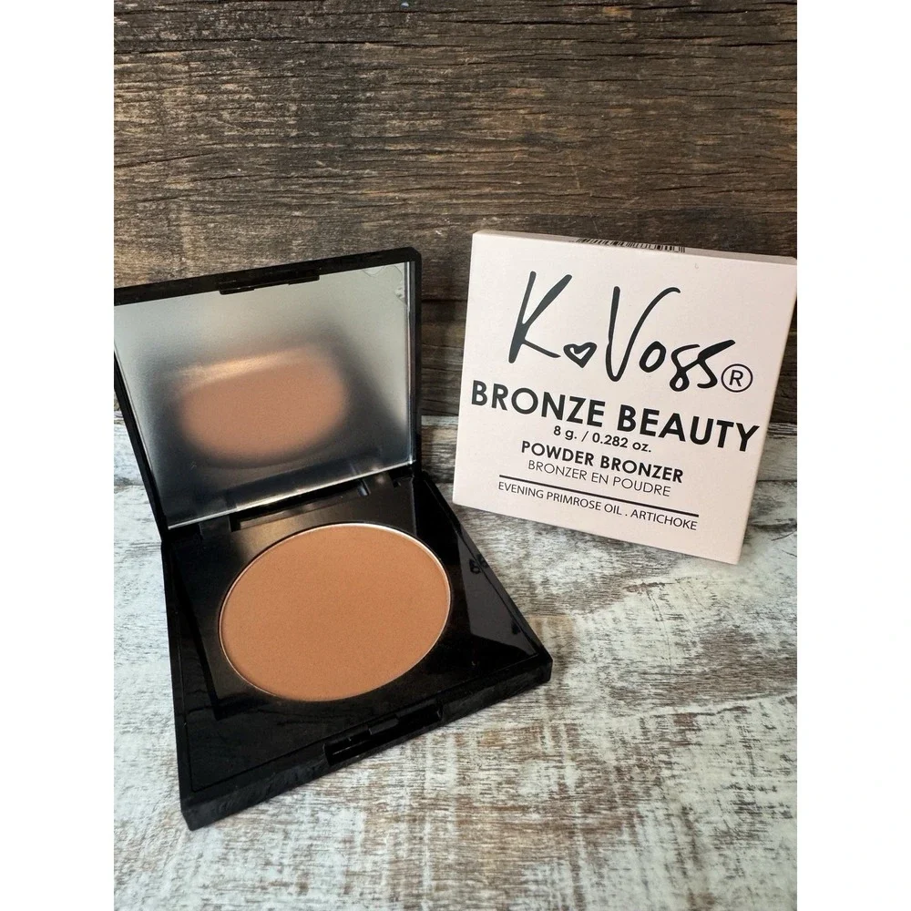 K Voss Bronze Beauty Pressed Powder Bronzer HARLEM Hydrating | MSRP =‎ $36